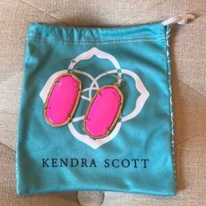 Hot Pink Kendra Scott earrings